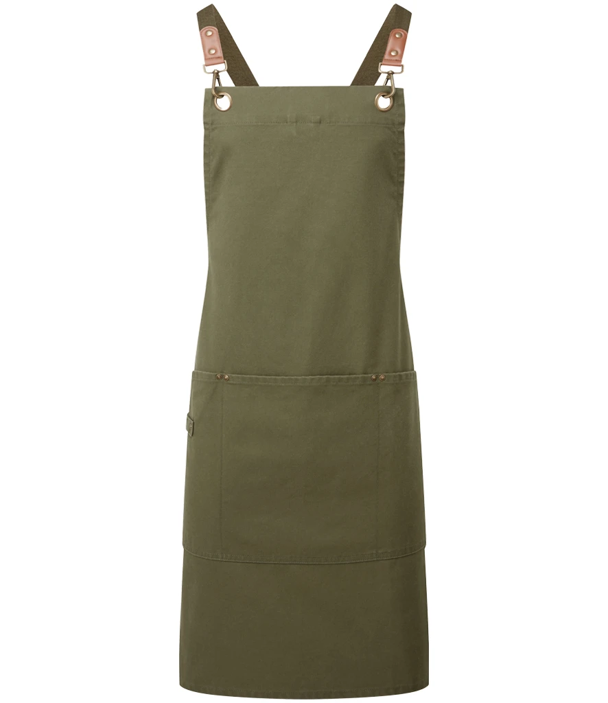 Personalised Cross Back Apron – Logo, Design or Custom Text