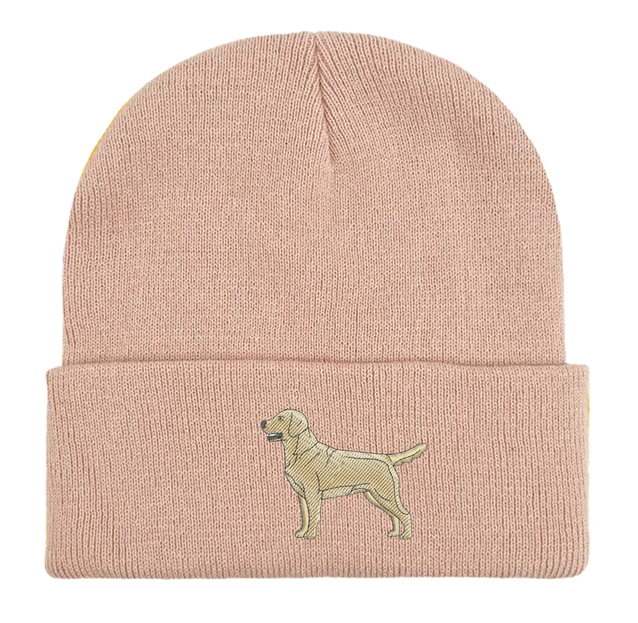 Labrador embroidered beanie hat