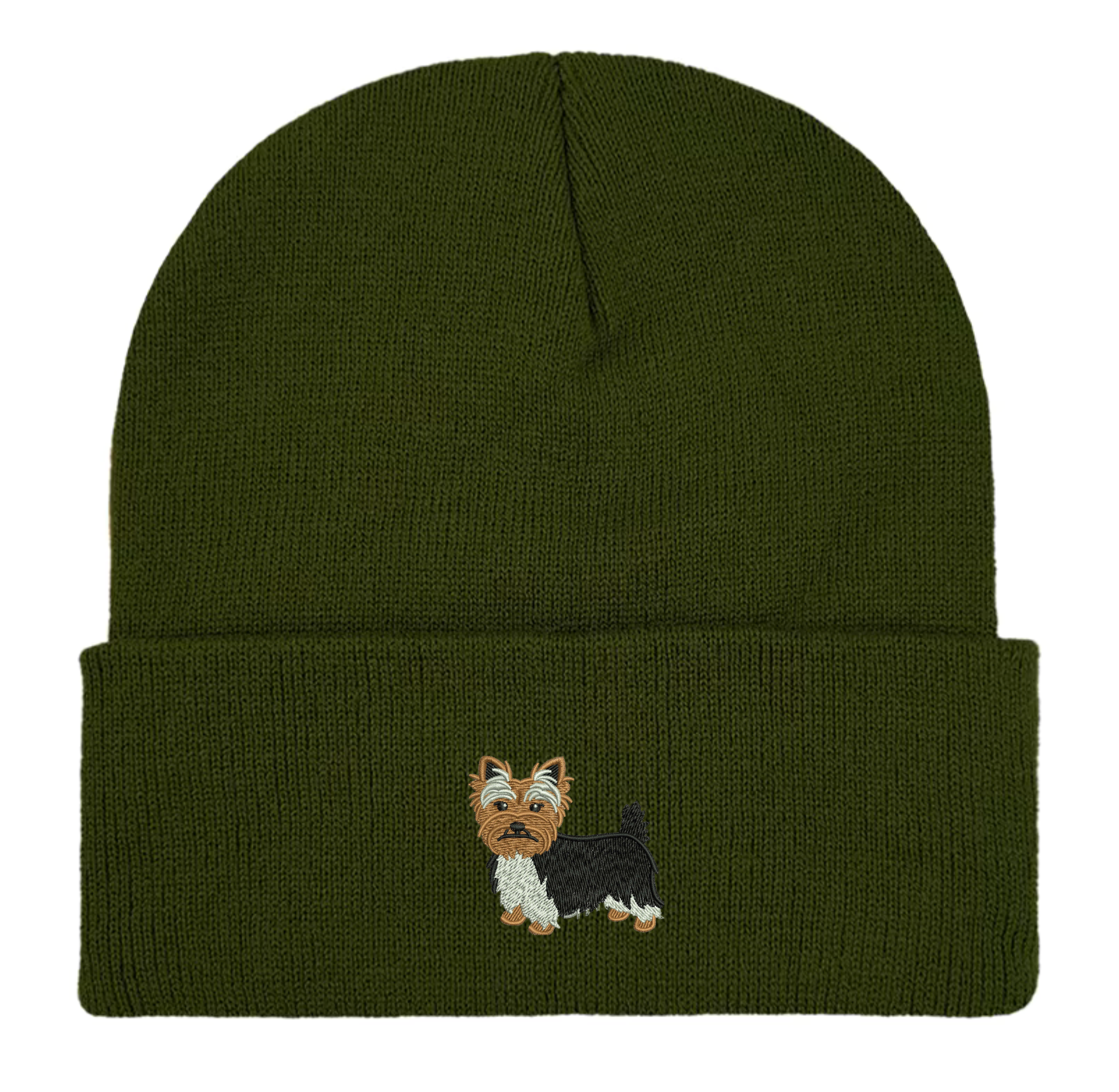 Yorkshire Terrier Embroided beanie hat