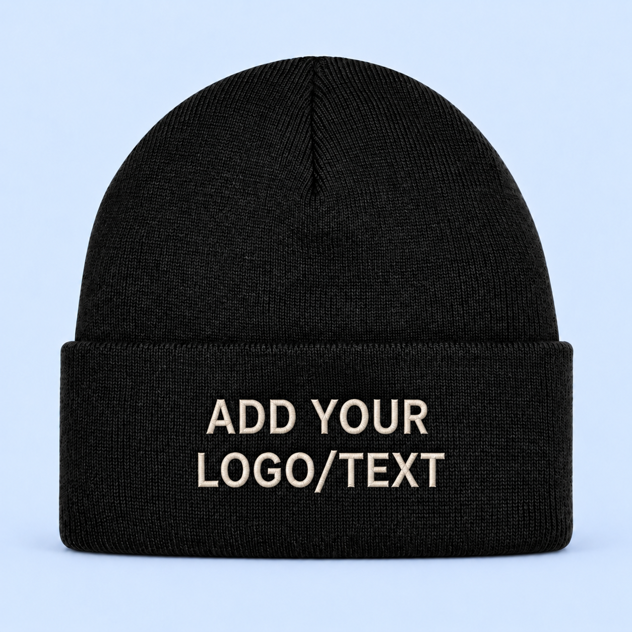 Custom Embroidered Cuffed Beanie – Add Your Logo or Text