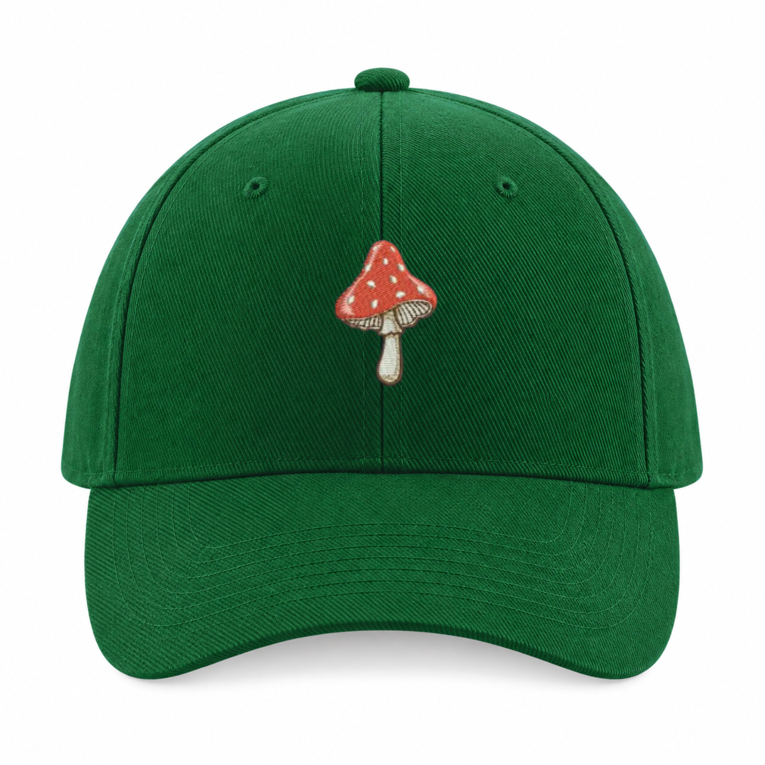Mushroom Embroidered Cap