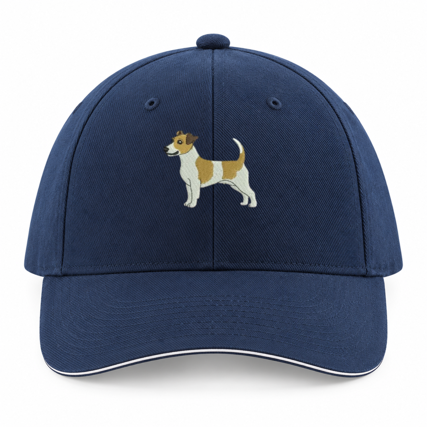 Jack Russell Embroidered Cap
