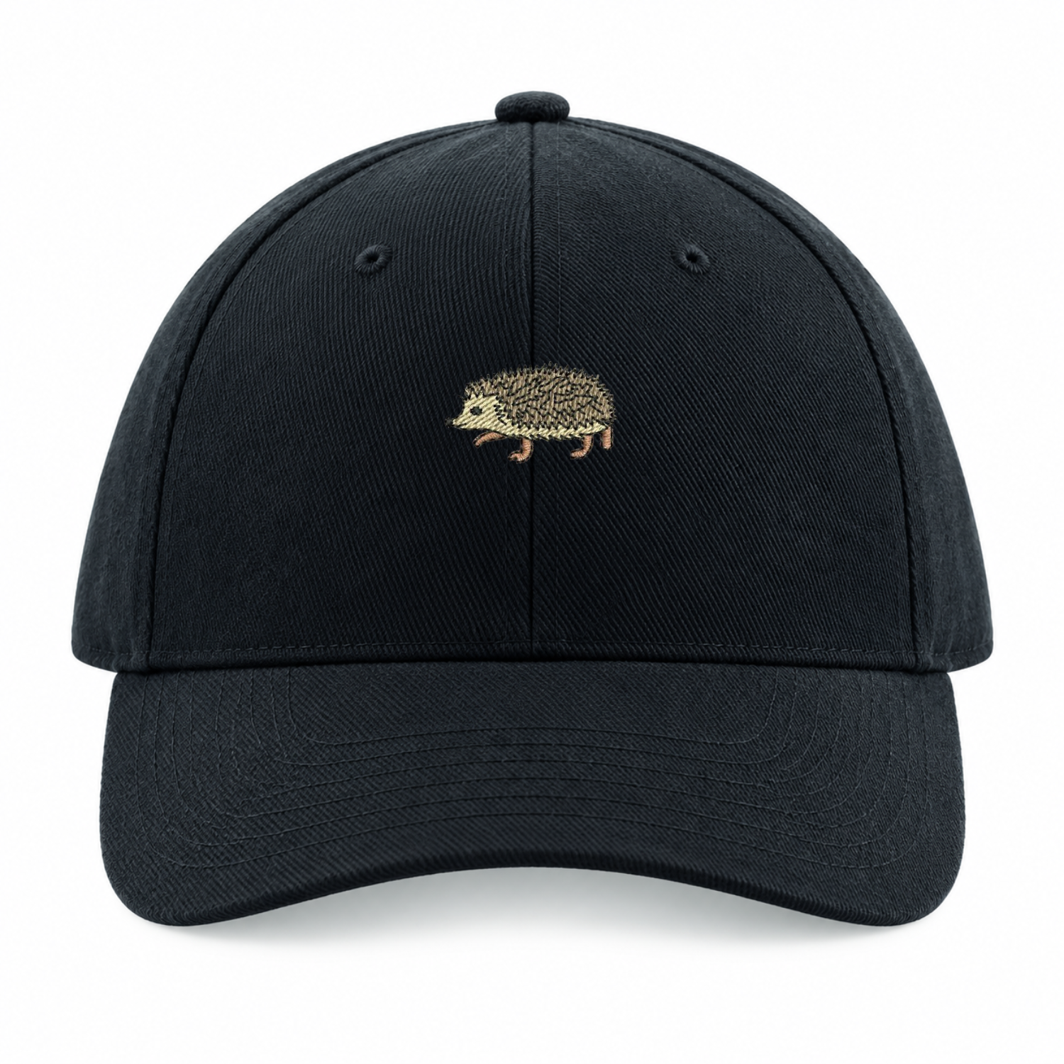 Hedgehog Embroidered Cap