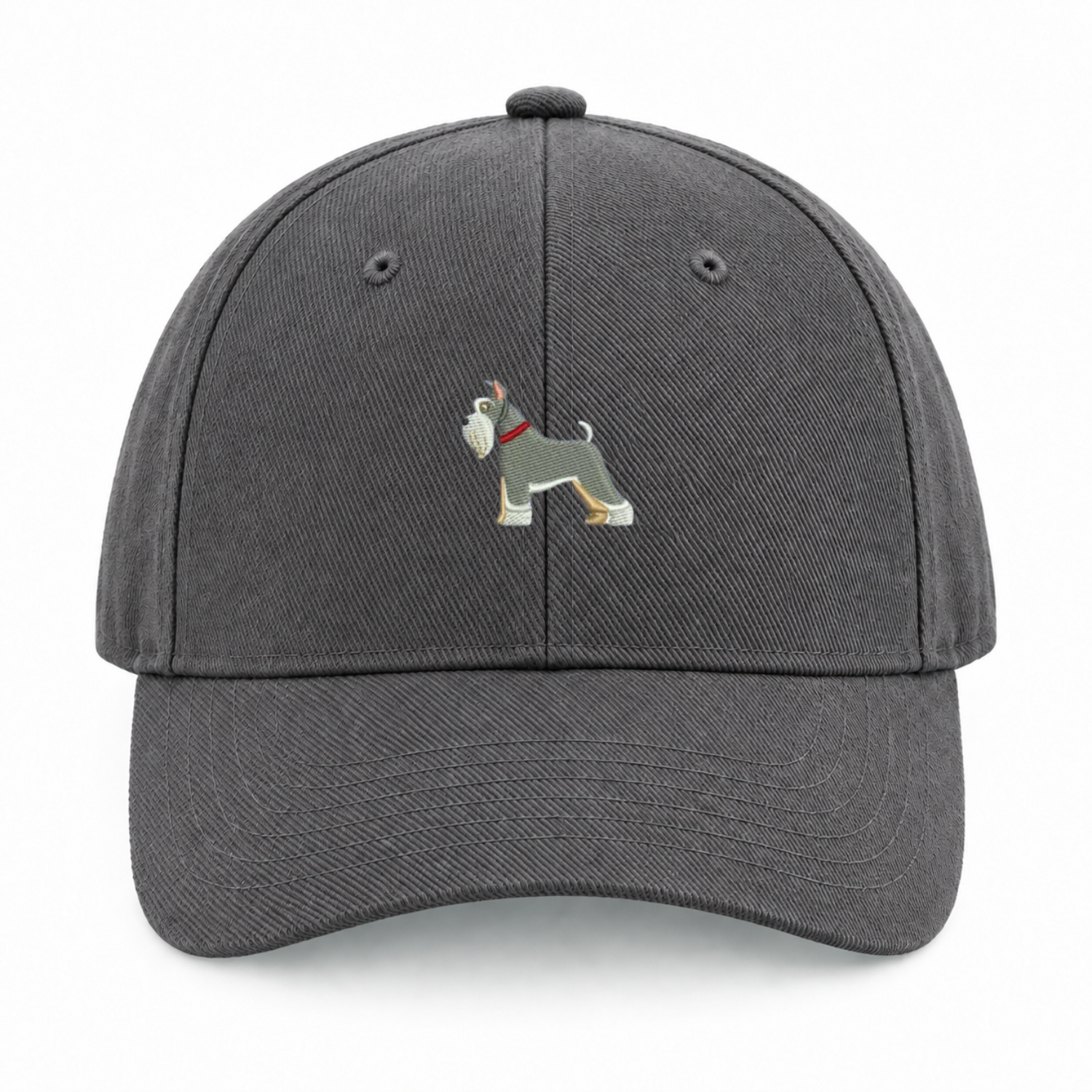 Miniature Schnauzer Embroidered Cap