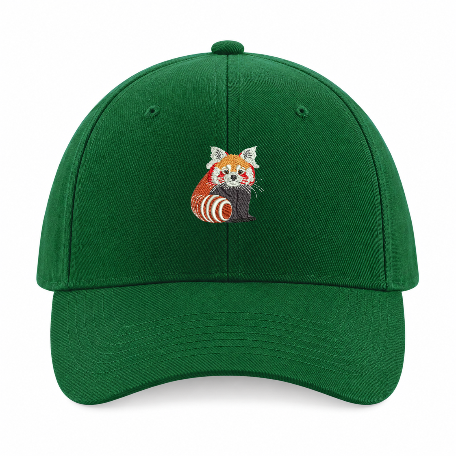 Red Panda Embroidered Baseball Cap