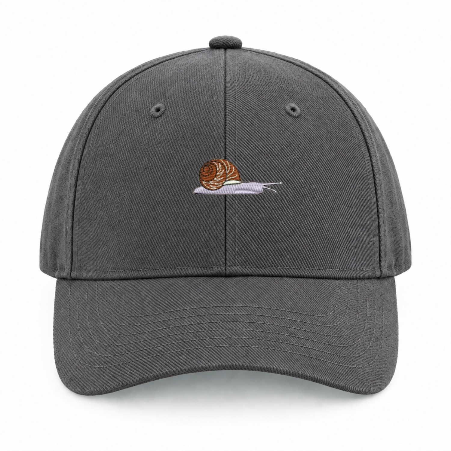 Snail Embroidered Cap